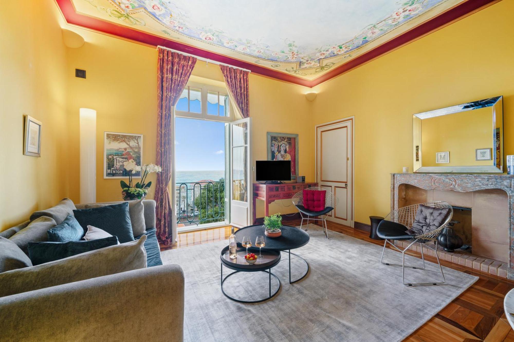Le Coq Tersling - Residential Parking - Ac - Sea View Διαμέρισμα Μεντόν Εξωτερικό φωτογραφία