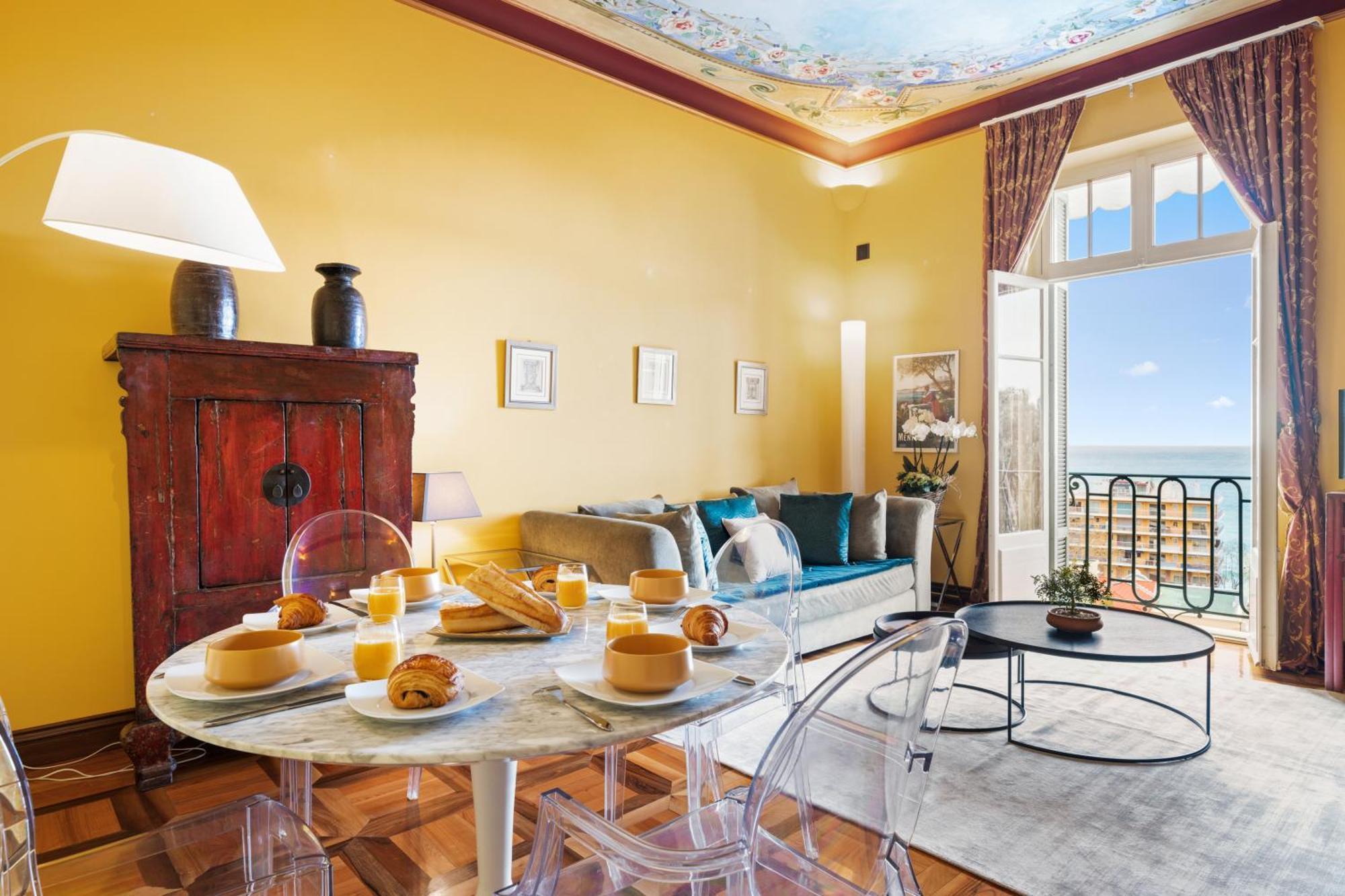 Le Coq Tersling - Residential Parking - Ac - Sea View Διαμέρισμα Μεντόν Εξωτερικό φωτογραφία